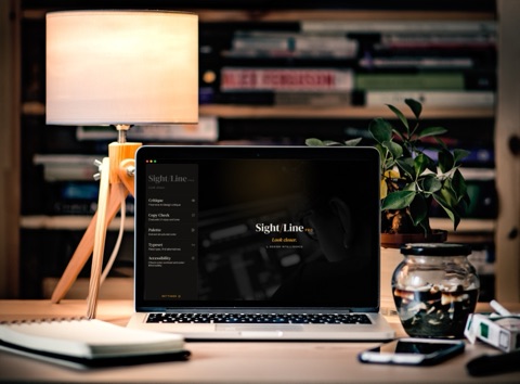 Sightline on a MacBook Pro
